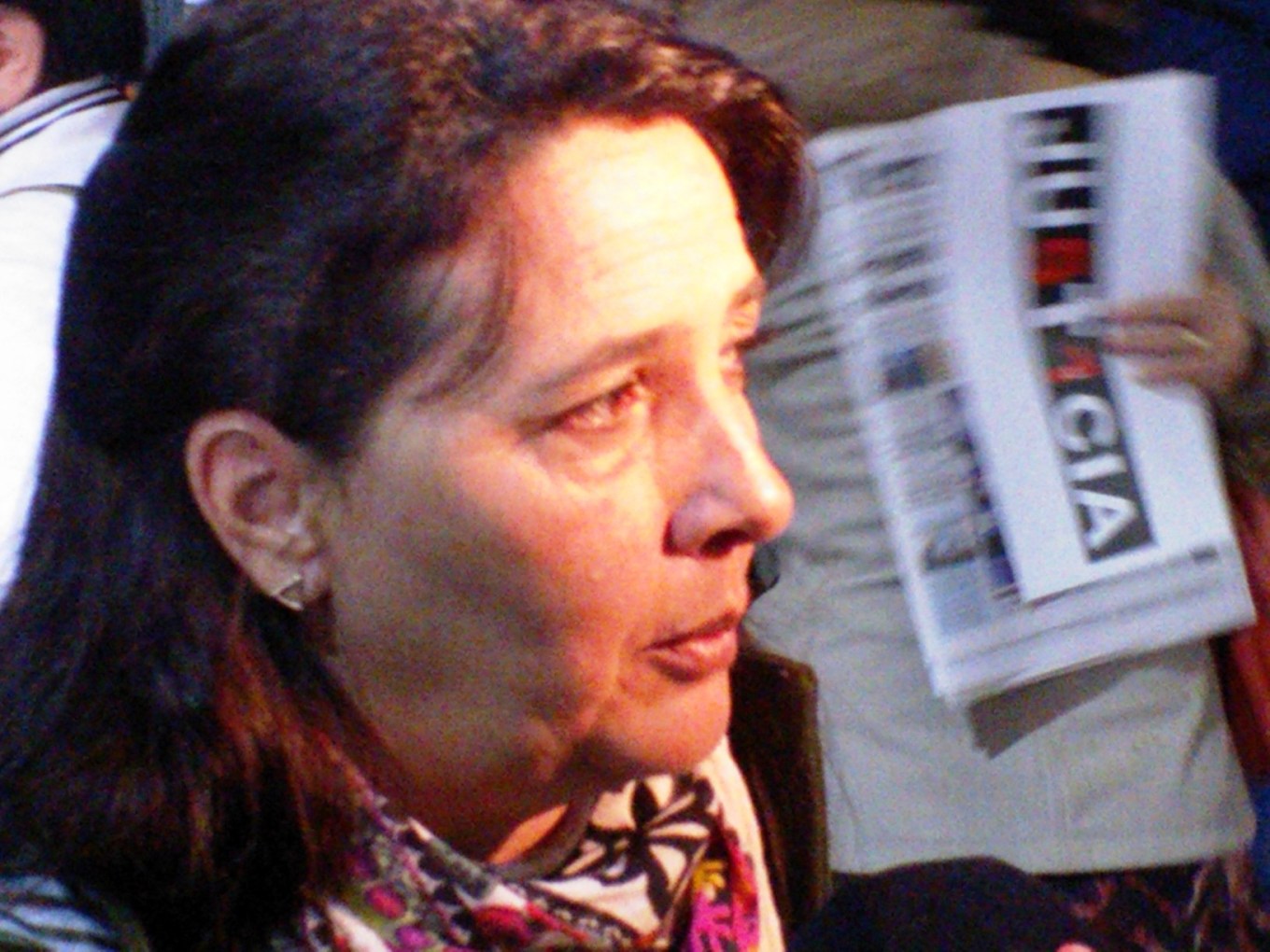 "Ella sabe que el #Sarmiento te lleva puesto y se llevó 55 vidas en menos de 2 años" dice María Luján